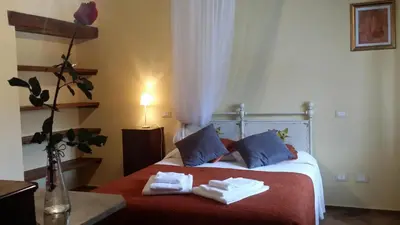 Letto o letti in una camera di Agriturismo Saudon