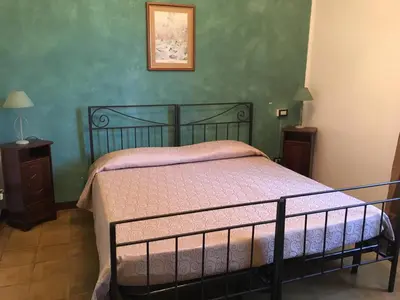 Letto o letti in una camera di Il Biancospino