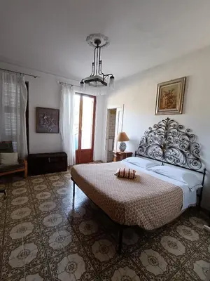 Letto o letti in una camera di Casa vancanza Sciamandola