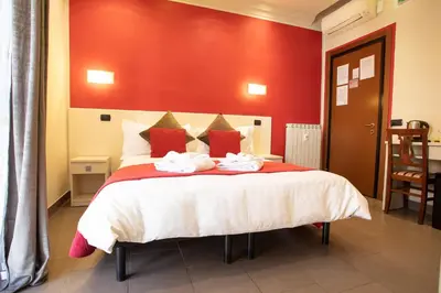 Letto o letti in una camera di Il Piccolo Piacenza