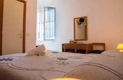 Letto o letti in una camera di Hotel Silvia Framura - Cinque Terre
