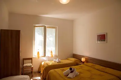 Letto o letti in una camera di Hotel Silvia Framura - Cinque Terre