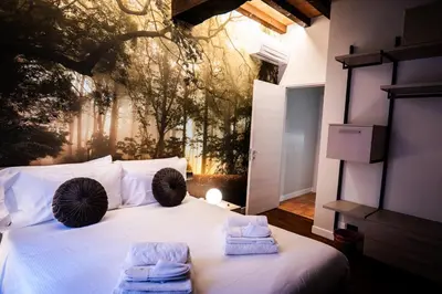 Letto o letti in una camera di Old Town - Boutique Rooms