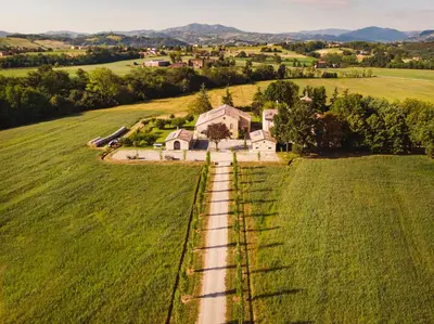 Paesaggio naturale nelle vicinanze dell'agriturismo