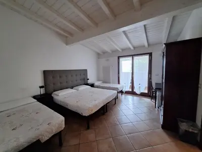 Letto o letti in una camera di Bed & Breakfast Torrechiara