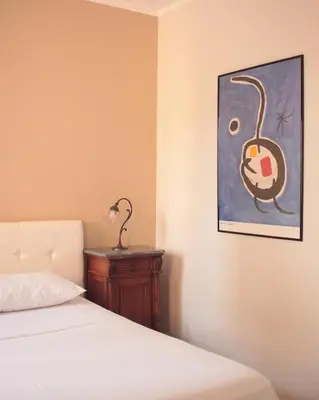 Letto o letti in una camera di Locanda San Martino