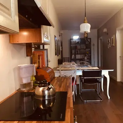 Cucina o angolo cottura di A casa di Nat