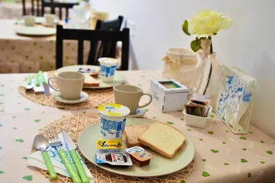 Cibo presso il bed & breakfast o nelle vicinanze
