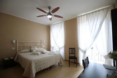 Letto o letti in una camera di Affittacamere in Piazzetta