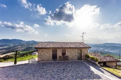 Paesaggio naturale nelle vicinanze del bed & breakfast