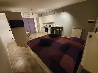 Cucina o angolo cottura di Casa Bach