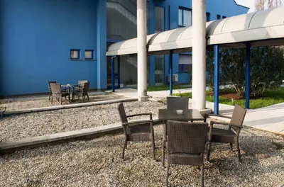 Patio o area all'aperto di Park Hotel Residence