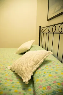 Letto o letti in una camera di Acquadolce apartment