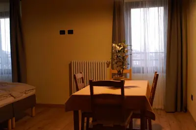 Letto o letti in una camera di Ababo Affittacamere