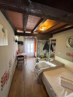 Letto o letti in una camera di Piccola Stella