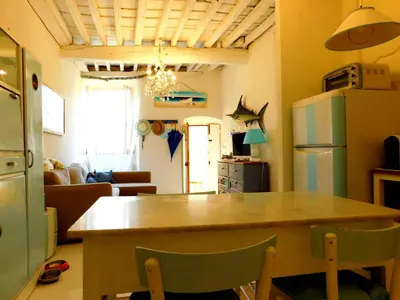 Cucina o angolo cottura di La casa sul mare!
