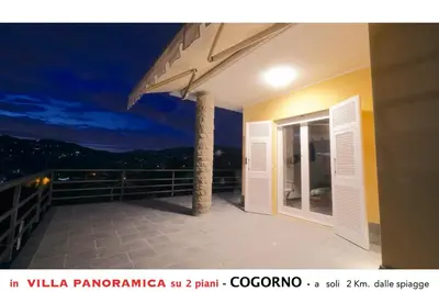 Balcone o terrazza di Villa tra gli ulivi - bellissima vista panoramica