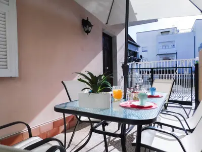 Balcone o terrazza di La perla rossa