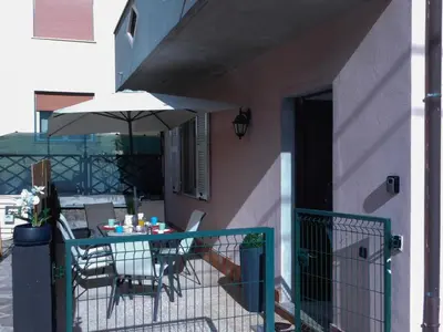 Balcone o terrazza di La perla rossa