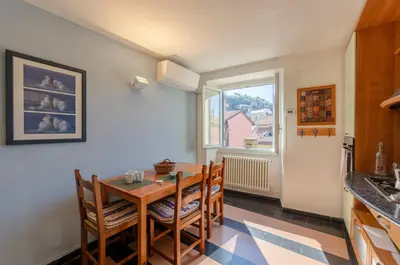 Cucina o angolo cottura di JOIVY Saracens Tower in Sestri Levante Center