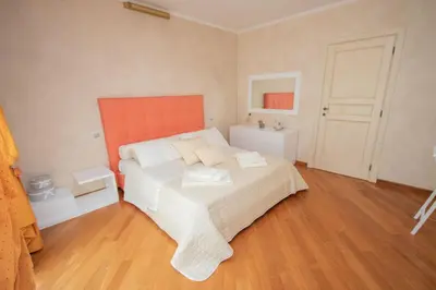 Letto o letti in una camera di Villa Giulia