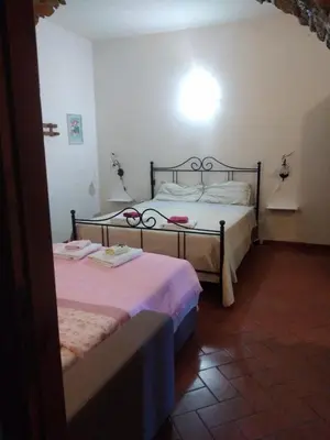 Letto o letti in una camera di Appartamento Il Girasole