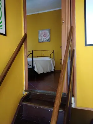 Letto o letti in una camera di Appartamento Rosa