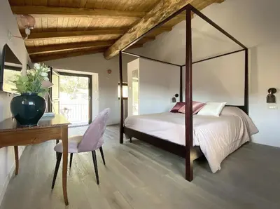Letto o letti in una camera di Agriturismo Missanega