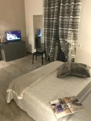 Letto o letti in una camera di Cà Nicola 2