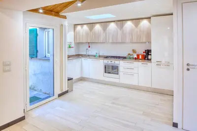 Cucina o angolo cottura di il Frantoio del Mesco - Levanto