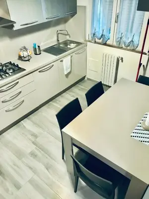 Cucina o angolo cottura di Cà Nicola Cortemaggiore città d’arte