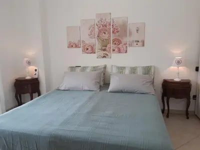 Letto o letti in una camera di Casa Terra e Mare by Holiday World