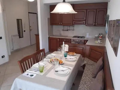 Cucina o angolo cottura di Casa Terra e Mare by Holiday World