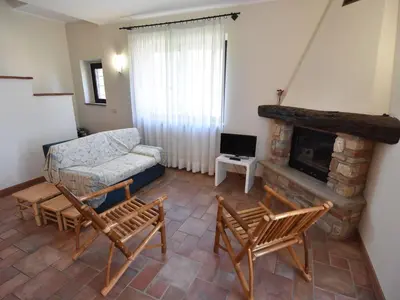 TV o dispositivi per l'intrattenimento presso Holiday Home La Corte Bricca - Trilo Torretta by Interhome