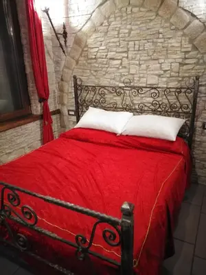 Letto o letti in una camera di Castle House
