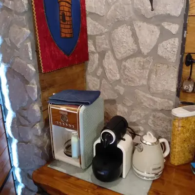 Set per la preparazione di tè e caffè presso Castle House