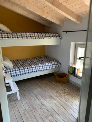 Letto o letti in una camera di CASA DELLA LUCE private pool