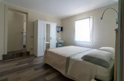 Letto o letti in una camera di B&b IL CERE