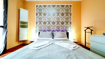 Letto o letti in una camera di GUEST HOLIDAY GRAMSCI