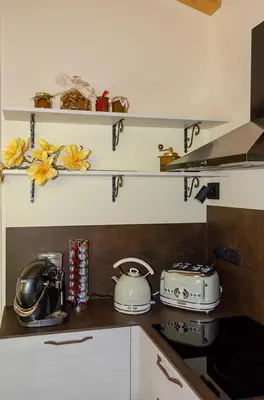 Cucina o angolo cottura di La ghiandaia