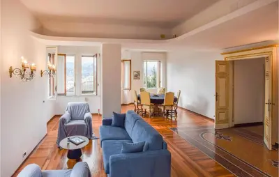 Area soggiorno di Pet Friendly Apartment In Rapallo