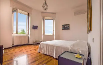 Letto o letti in una camera di Pet Friendly Apartment In Rapallo