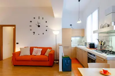 Cucina o angolo cottura di JOIVY Apt for 4, metres from beach, in Sestri Levante