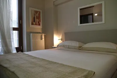 Letto o letti in una camera di The Diamond Flat