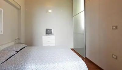 Letto o letti in una camera di The Diamond Flat