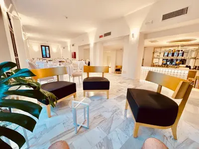 Area soggiorno di Grand Hotel San Lorenzo