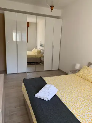 Letto o letti in una camera di la casa del parco Ferrari