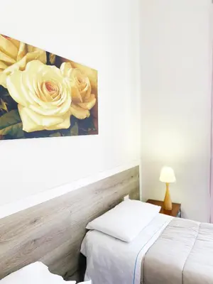 Letto o letti in una camera di EASYROOMS ONE