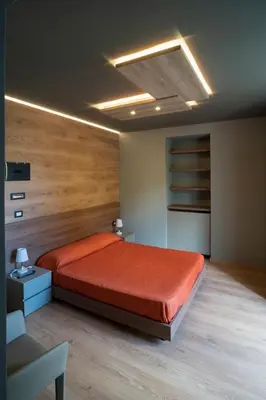 Letto o letti in una camera di Albergo Ristorante Plaza