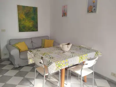 Area soggiorno di Mara House